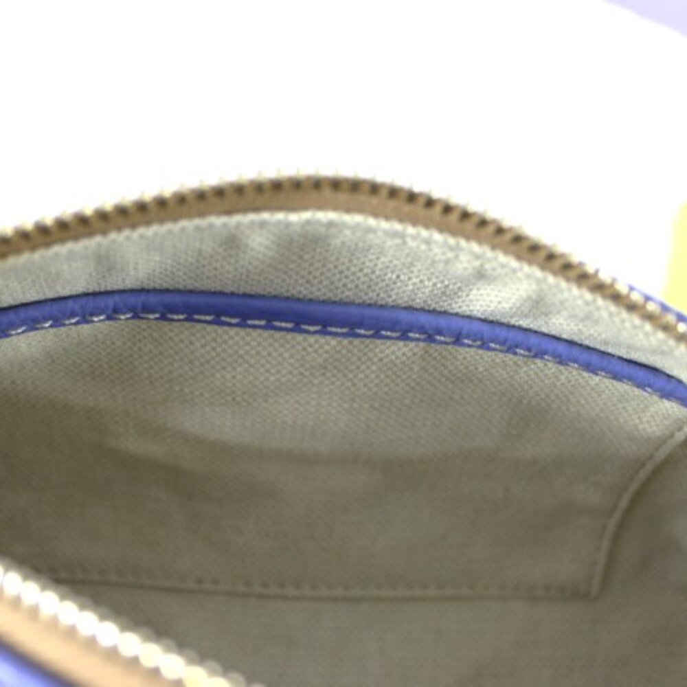 Dooney & Bourke Buffy Crossbody - PIPI Blue Pebble Leather Bag NWT - Picture 6 of 13